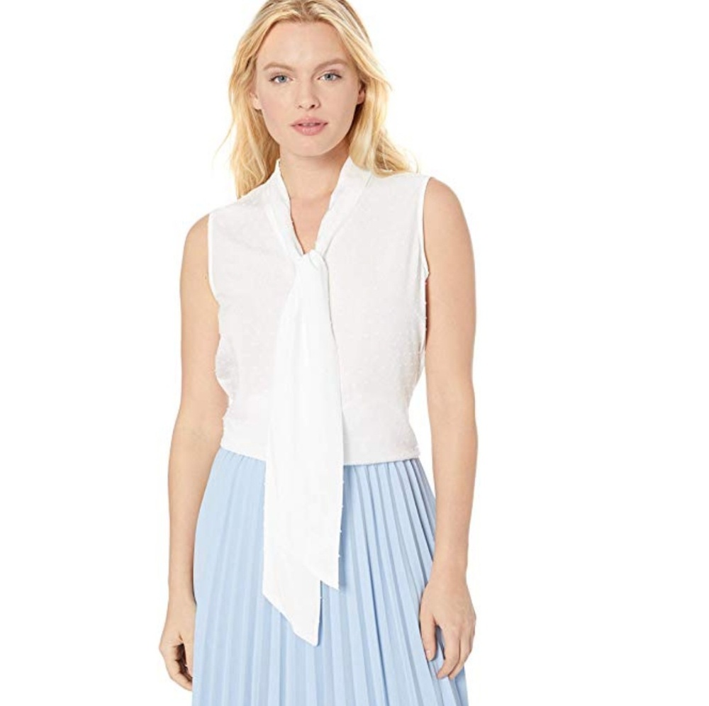 ❎SOLD❎Calvin Klein Tie Neck Sleveless